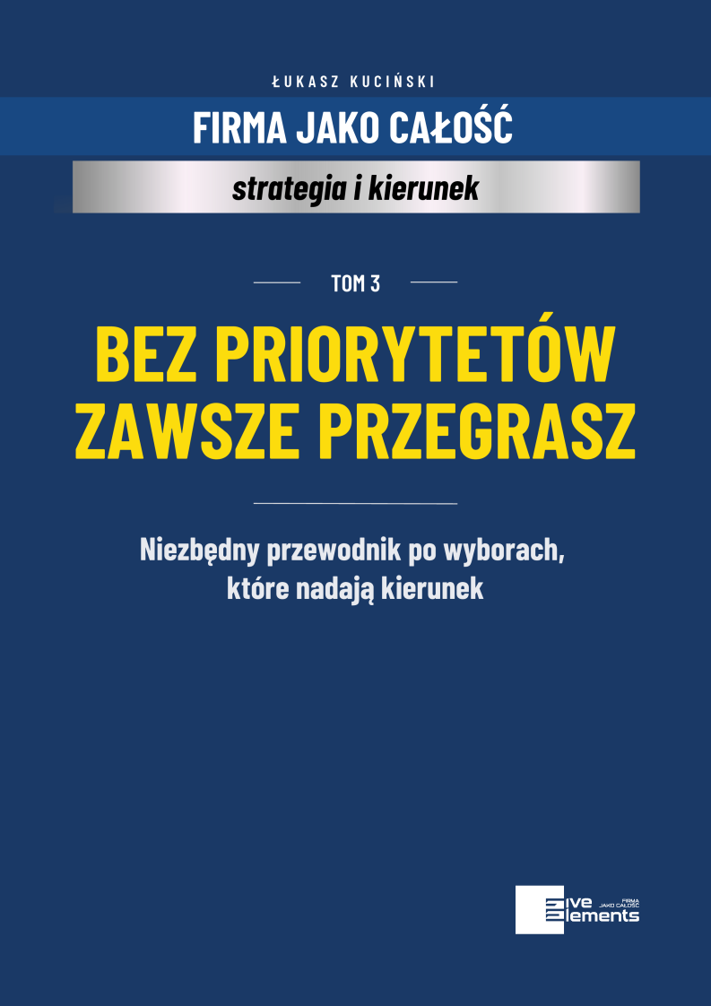 Firma Jako Całość. Tom 3: Bez Priorytetów Zawsze Przegrasz